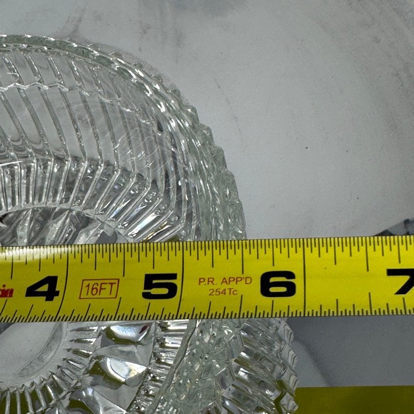 Vintage Kromex Lazy Susan Serving Tray 4 Glass Dividers Dip Container W Lid MCM - Picture 7 of 12